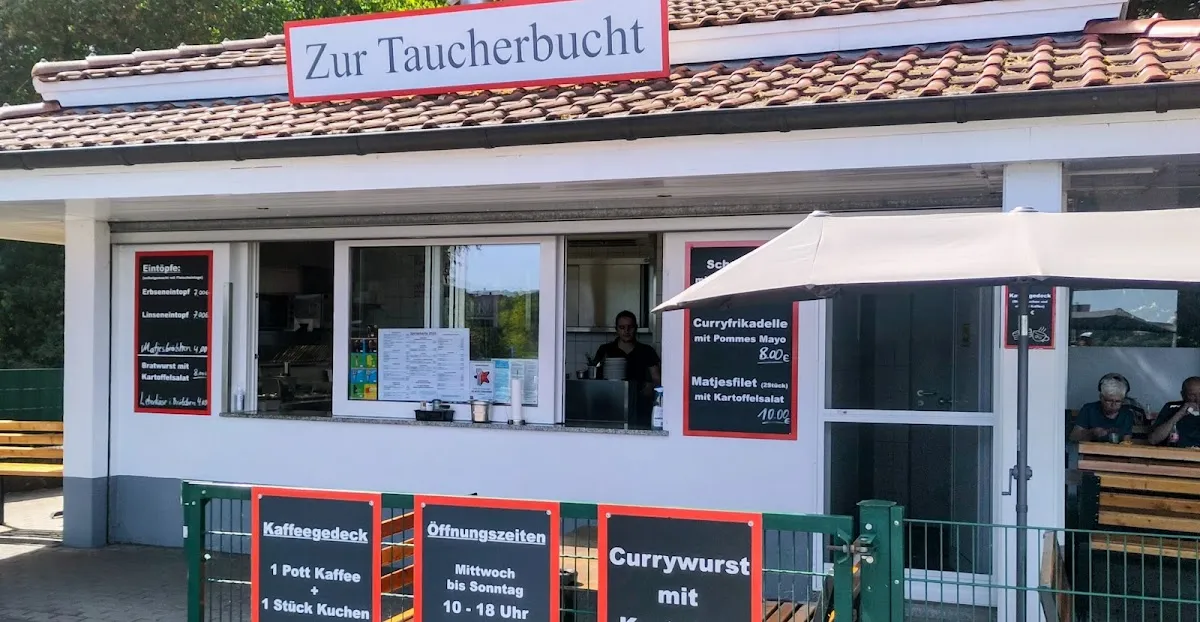 BookNoFees: Restaurant – Imbiss zur Taucherbucht – Möhnesee-Delecke – Snack Bar at Diver's Bay, photo 1