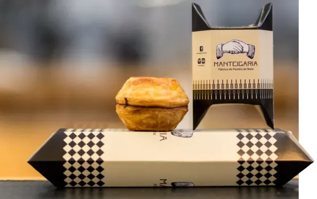 BookNoFees: Restaurant – Manteigaria - Fábrica de Pastéis de Nata Rambuteau – Paris – Bakery - Rambuteau Pastel de Nata Factory, photo 2