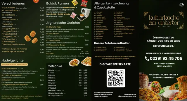 BookNoFees: Restaurant – Kulturküche am Untertor – Plettenberg – Cultural Cuisine at the Untertor, photo 2