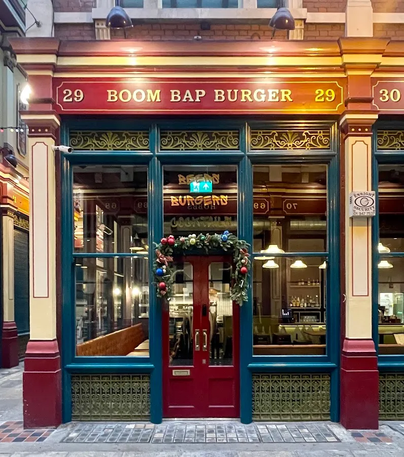 BookNoFees: Snack bar – Boom Bap Burger – London – Boom Bap Burger, photo 1