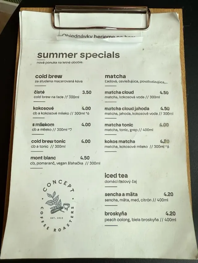 BookNoFees: Café – Concept Coffee Bratislava – Bratislava – Concept Coffee Bratislava, photo 2