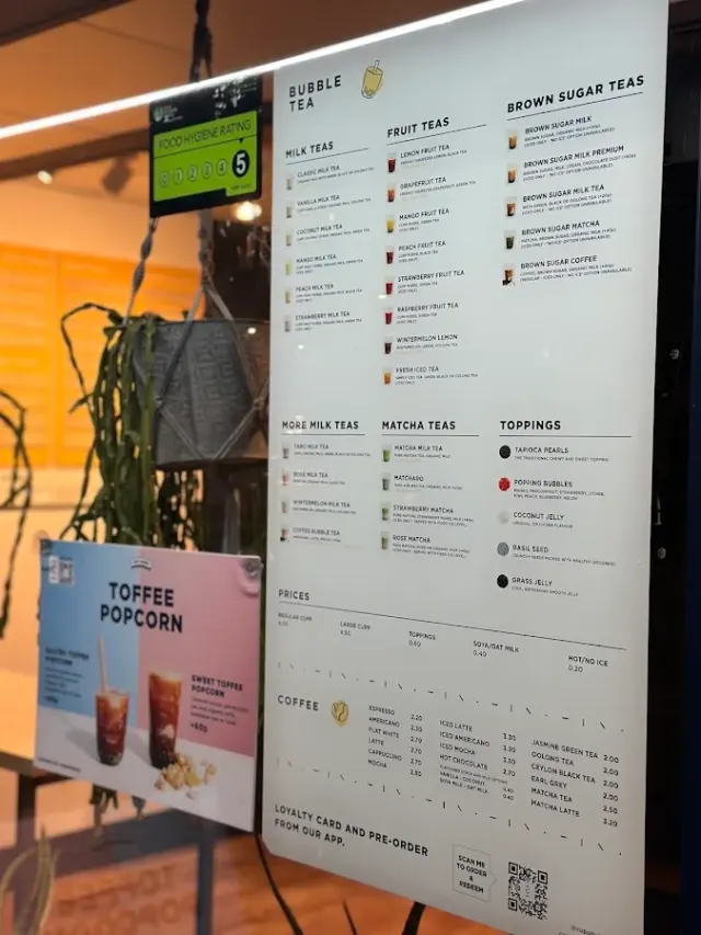 BookNoFees: Café – Cupp Bubble Tea – London – Cupp Bubble Tea, photo 3