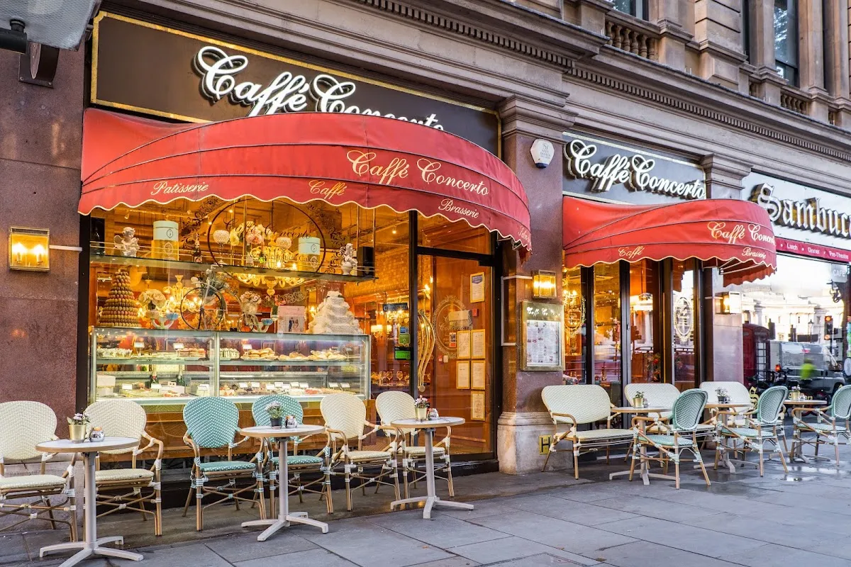 BookNoFees: Café – Caffe Concerto – London – Caffe Concerto, photo 1