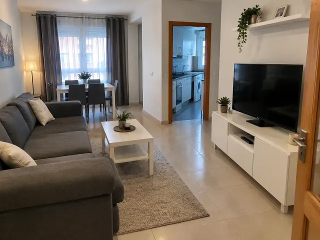 BookNoFees: Maluwag at tahimik na apartment na may tatlong silid-tulugan – Madrid