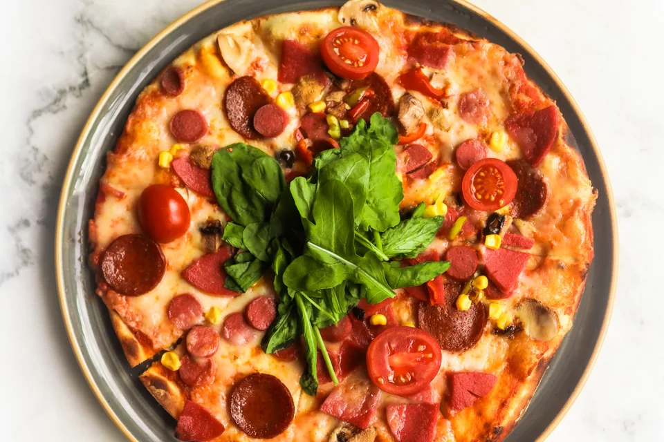 BookNoFees: Halimbawa ng larawan: Pizza